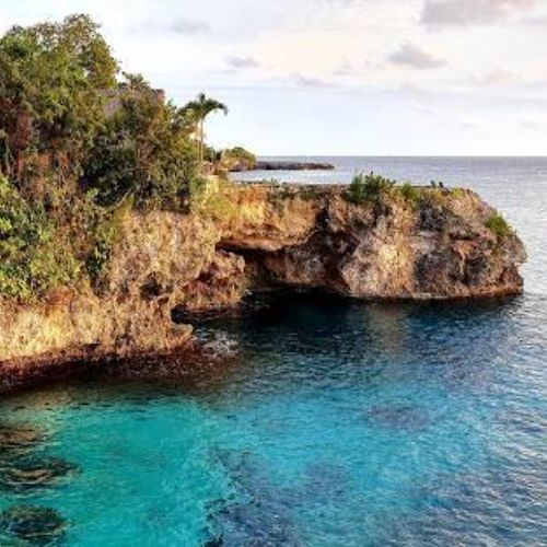 Negril cliffs